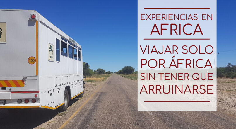 Las mejores opciones para viajar barato por África