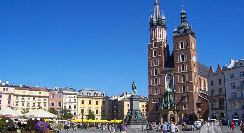 Sorpréndete con la arquitectura de Cracovia, Polonia