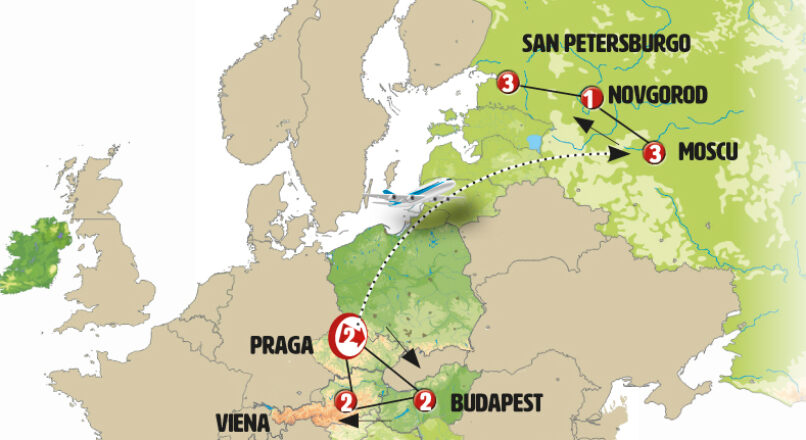 Rutas económicas por Europa: de Praga a Budapest