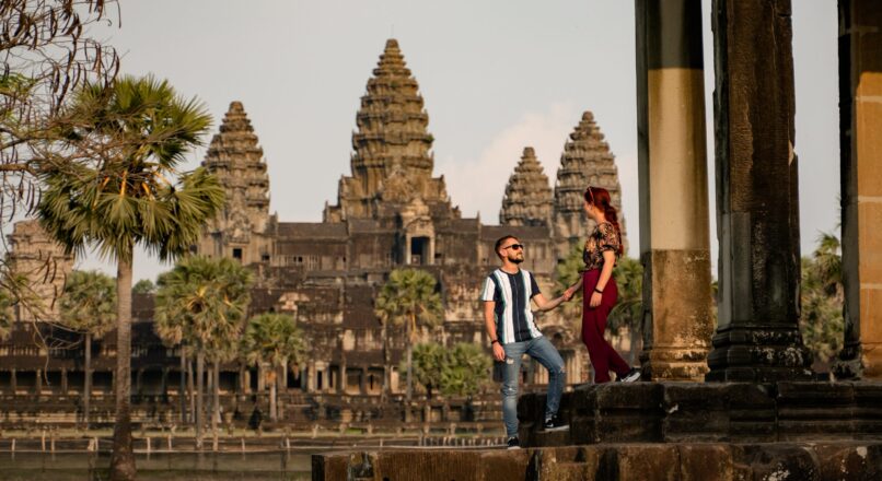 Da un paseo por la historia en Angkor Wat, Camboya