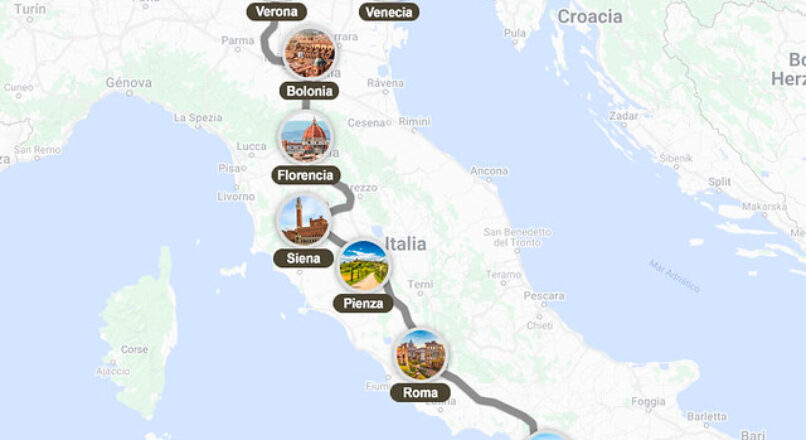 Itinerarios asequibles para una semana en Italia