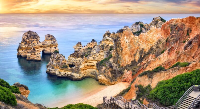 Una aventura en la costa de Lagos, Portugal